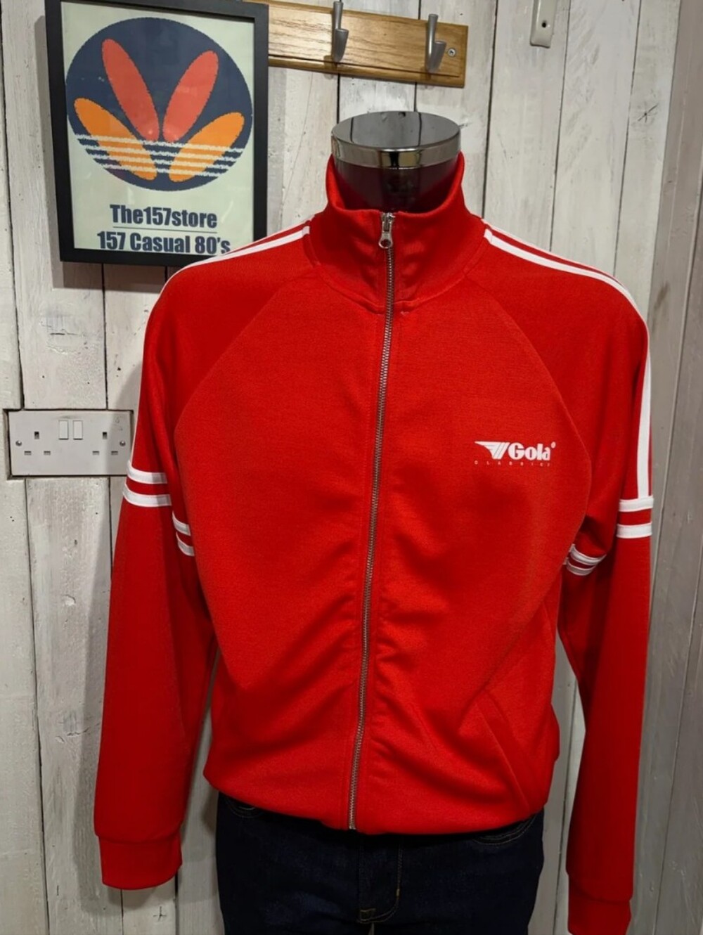New Assorted Colors Gola Classic Retro Style Zip Track Jacket